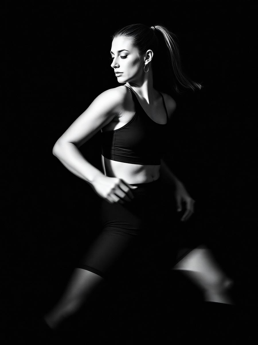 Editorial photography for the Activewear category