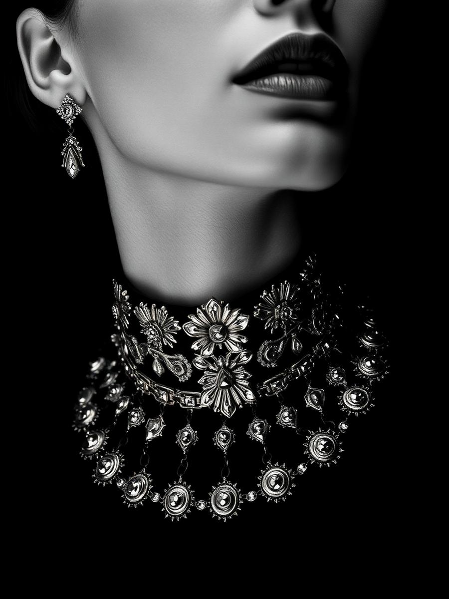 Editorial photography for the Fine Jewelry category